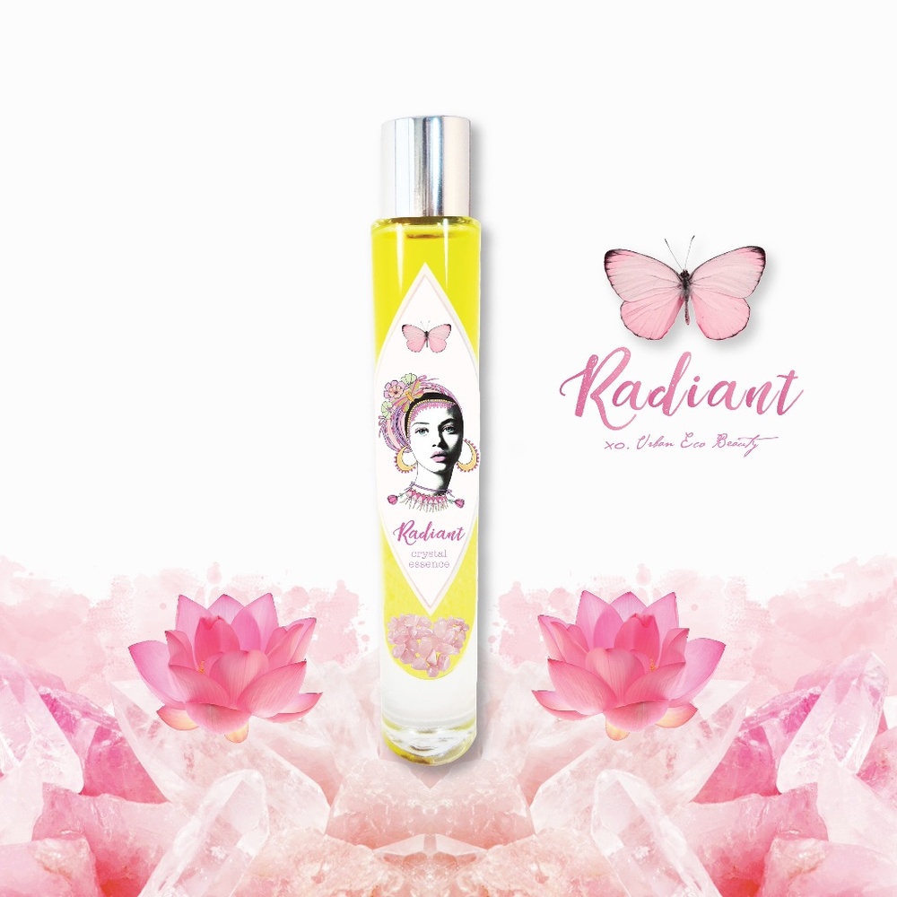 RADIANT - Organic Floral Perfume Fragrance Oil, Aroma Essence Scent